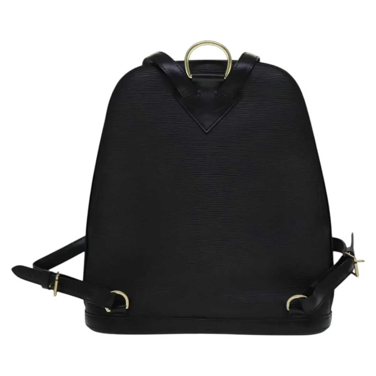 Louis Vuitton Gobelins Black Leather Backpack Bag