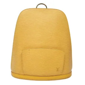 Louis Vuitton Gobelins Yellow Leather Backpack Bag