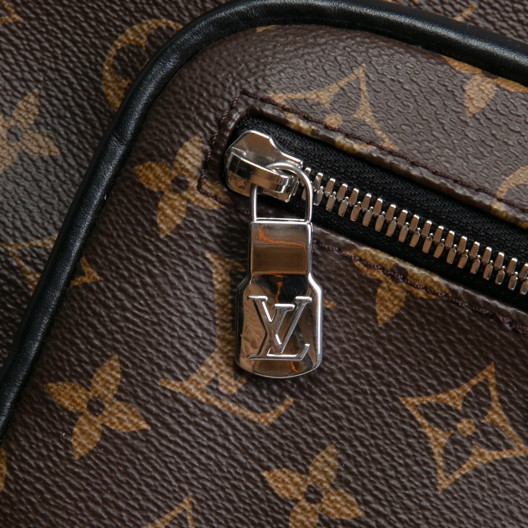 LOUIS VUITTON Josh NM Monogram Macassar Backpack