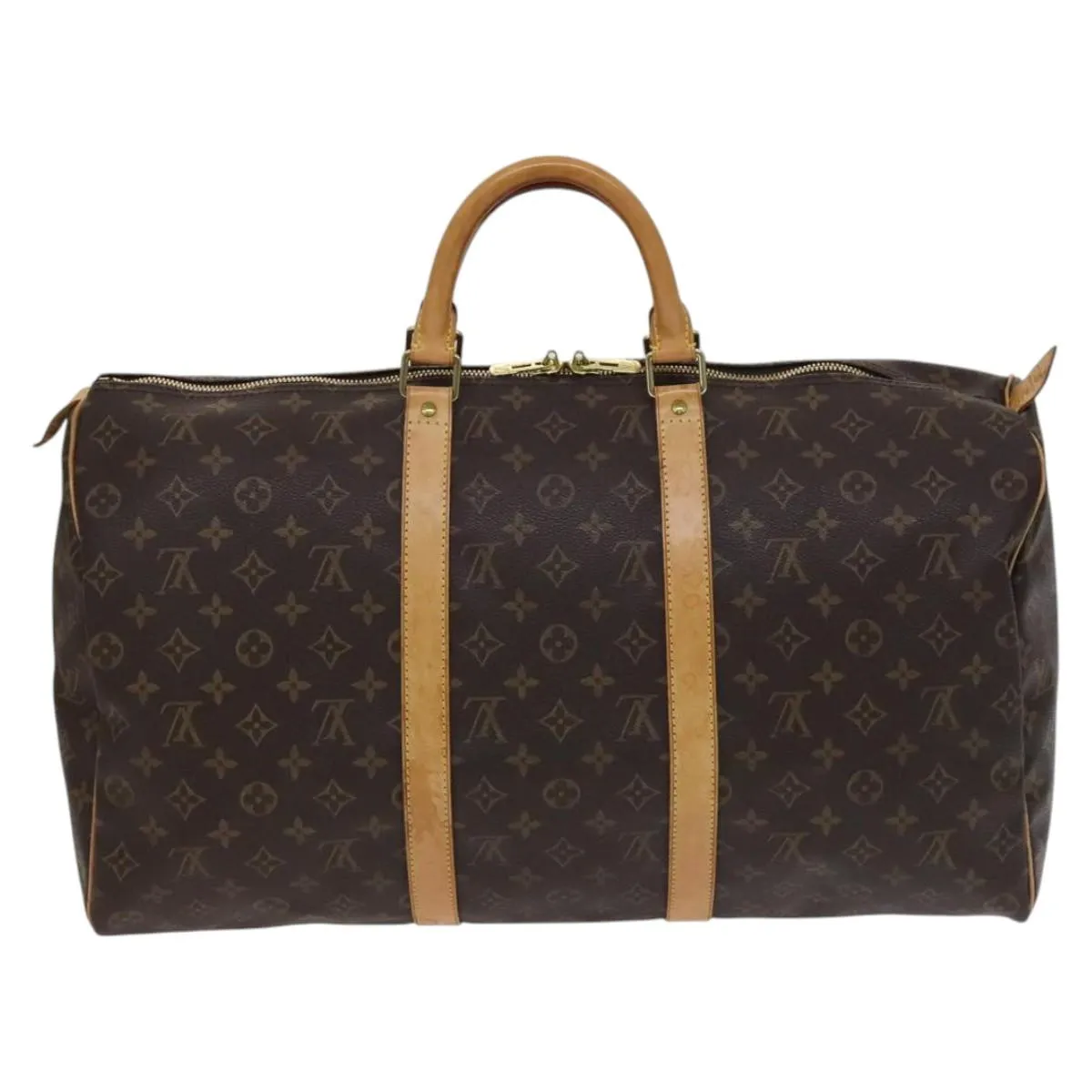 Louis Vuitton Keepall 50 Canvas Travel Bag (Pre-Owned)