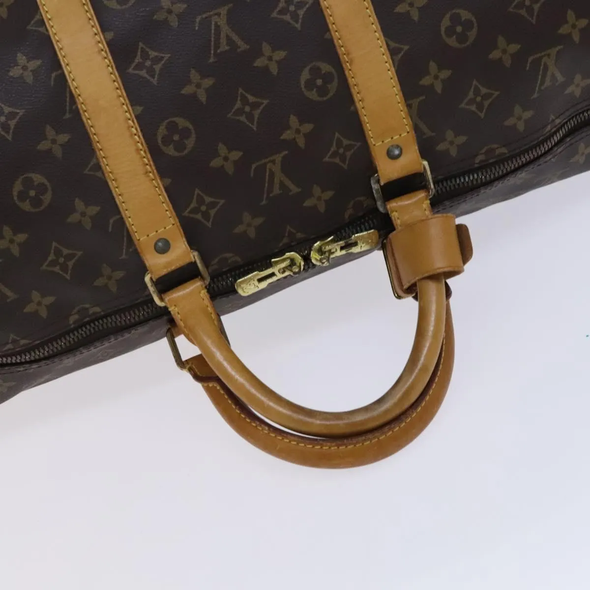 Louis Vuitton Keepall 50 Canvas Travel Bag (Pre-Owned)