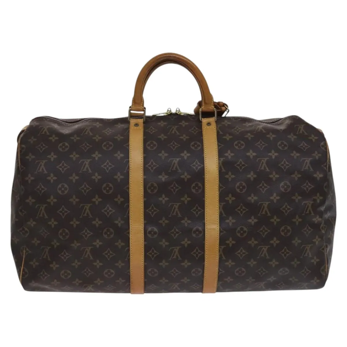 Louis Vuitton Keepall 50 Canvas Travel Bag (Pre-Owned)