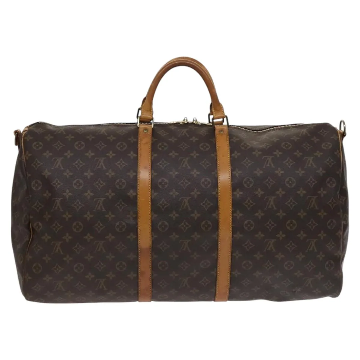 Louis Vuitton Keepall Bandoulire 60 Canvas Travel Bag (Pre-Owned)