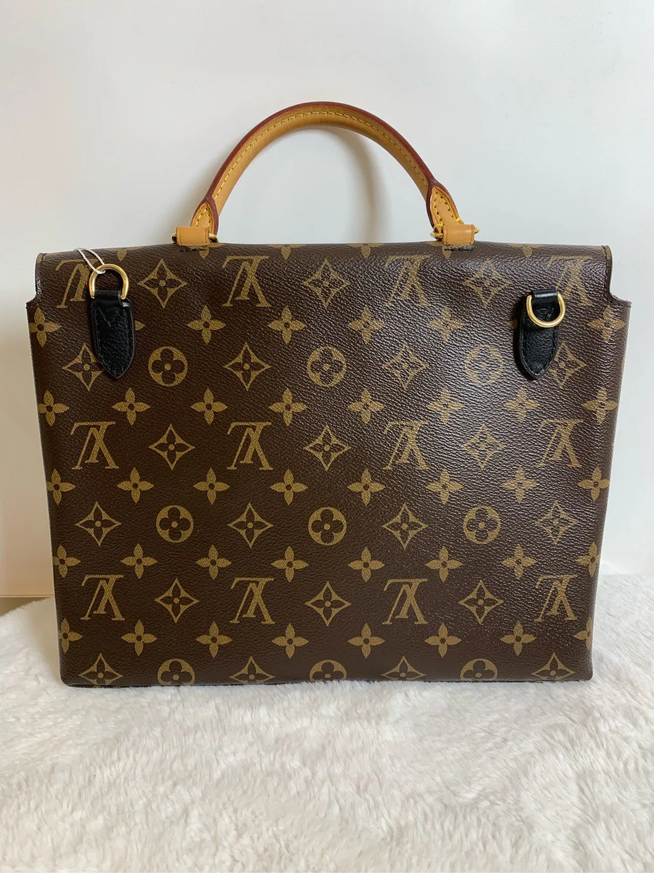 Louis Vuitton Lock Bag Monogram Brown Shoulder Bag