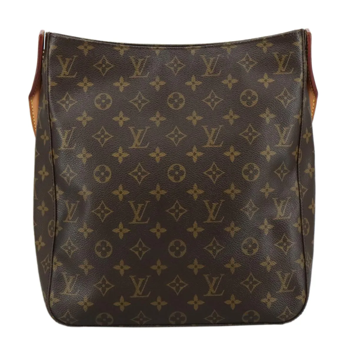 Louis Vuitton Looping Gm Brown Canvas Shoulder Bag
