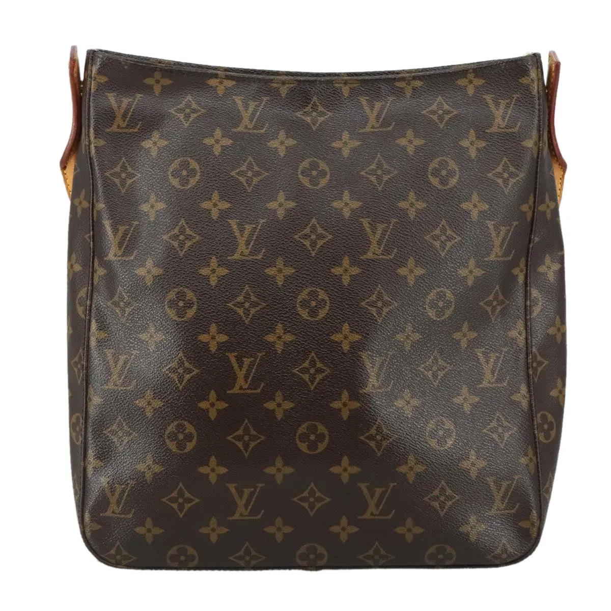 Louis Vuitton Looping Gm Brown Canvas Shoulder Bag
