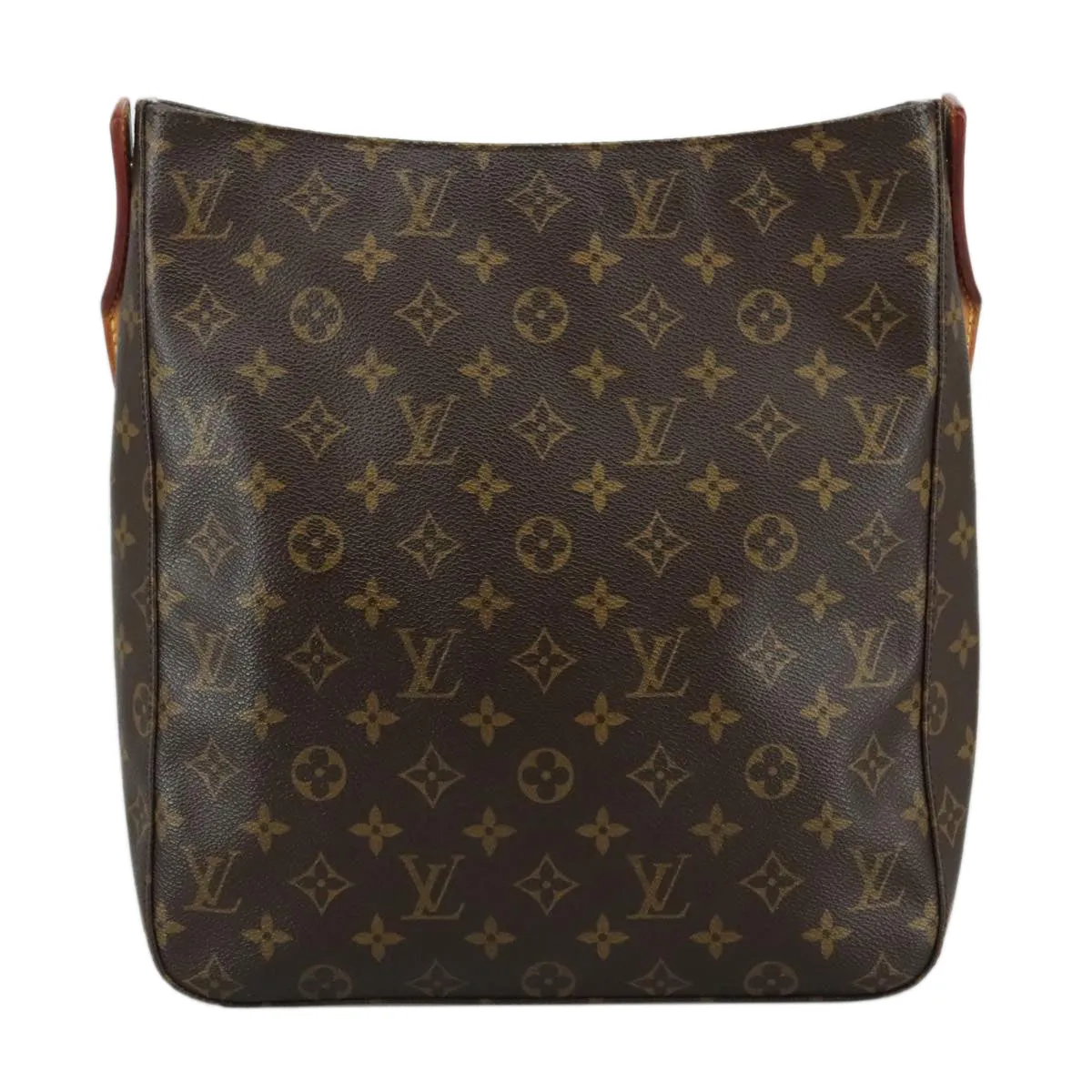 Louis Vuitton Looping Gm Brown Canvas Shoulder Bag