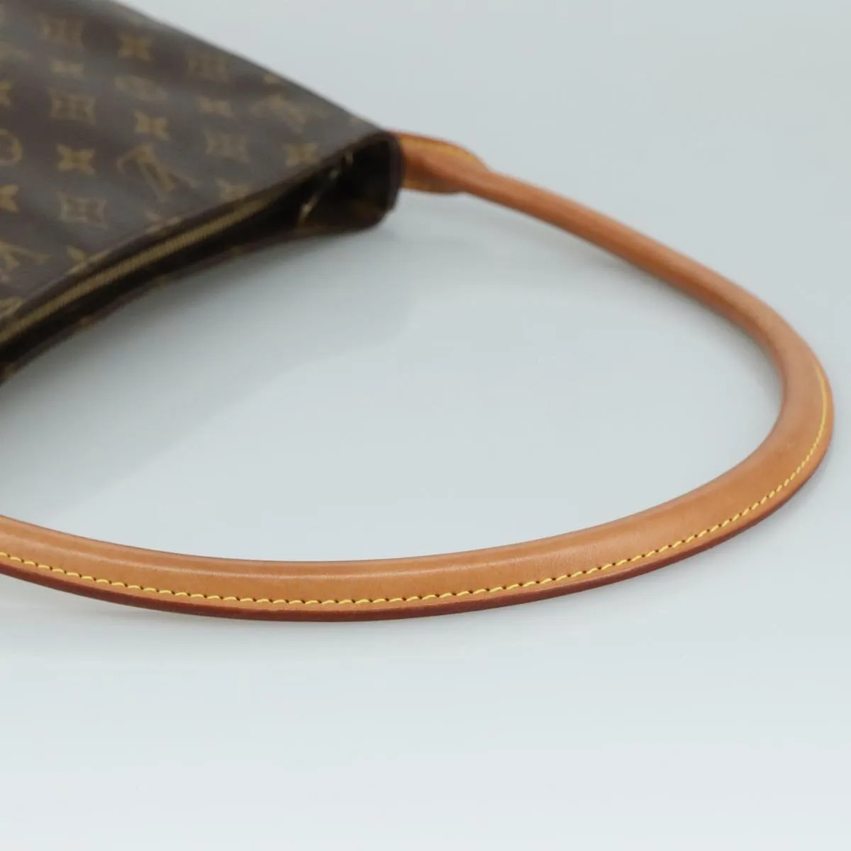 Louis Vuitton Looping Gm Brown Canvas Shoulder Bag