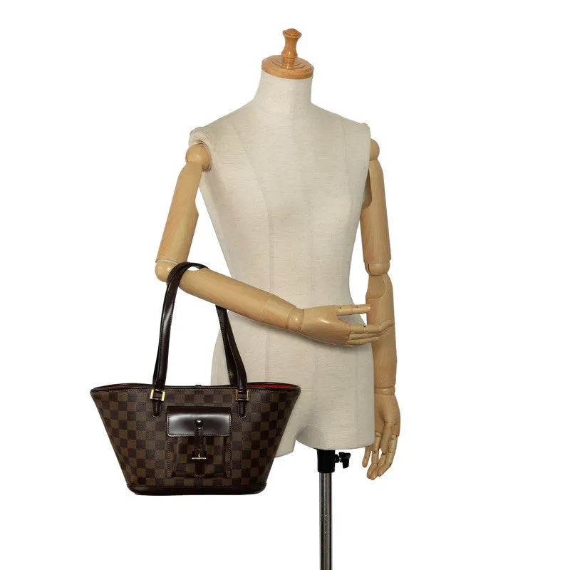 Louis Vuitton Louis Vuitton Damire N51121 Shoulder Bag PVC/Leather Brown