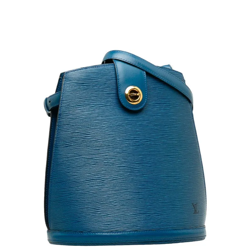 Louis Vuitton Louis Vuitton Epic M52255 Shoulder Bag Leather Tread Blue