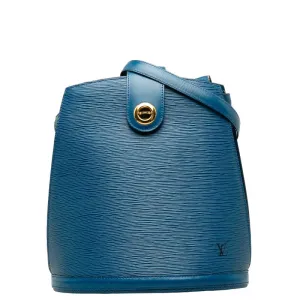 Louis Vuitton Louis Vuitton Epic M52255 Shoulder Bag Leather Tread Blue