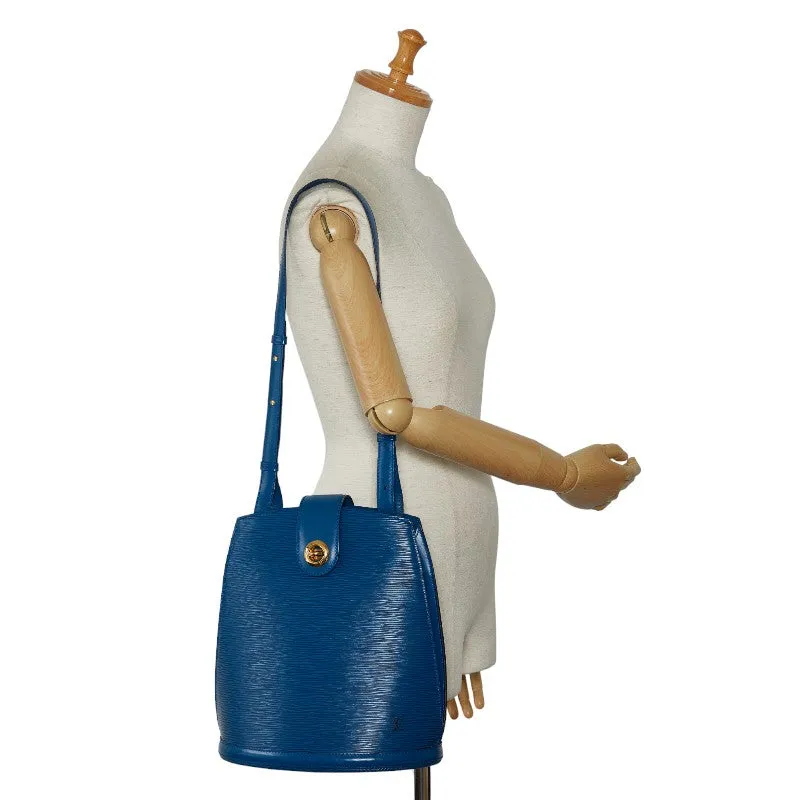 Louis Vuitton Louis Vuitton Epic M52255 Shoulder Bag Leather Tread Blue
