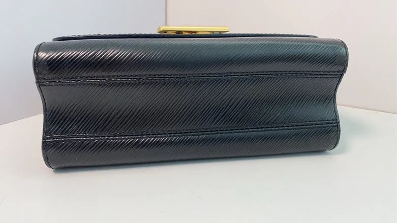 LOUIS VUITTON LV EPI Leather Black Shoulder Bag