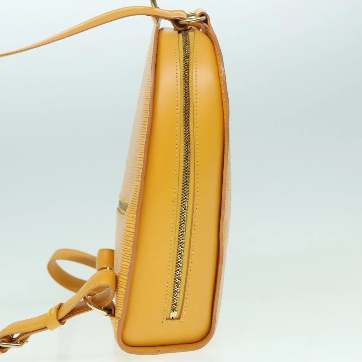 Louis Vuitton Mabillon Yellow Leather Backpack Bag