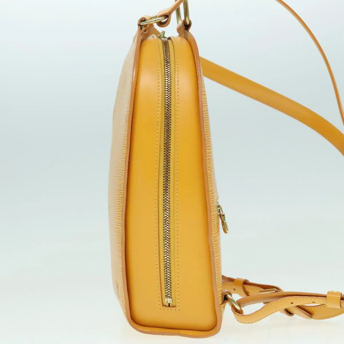 Louis Vuitton Mabillon Yellow Leather Backpack Bag