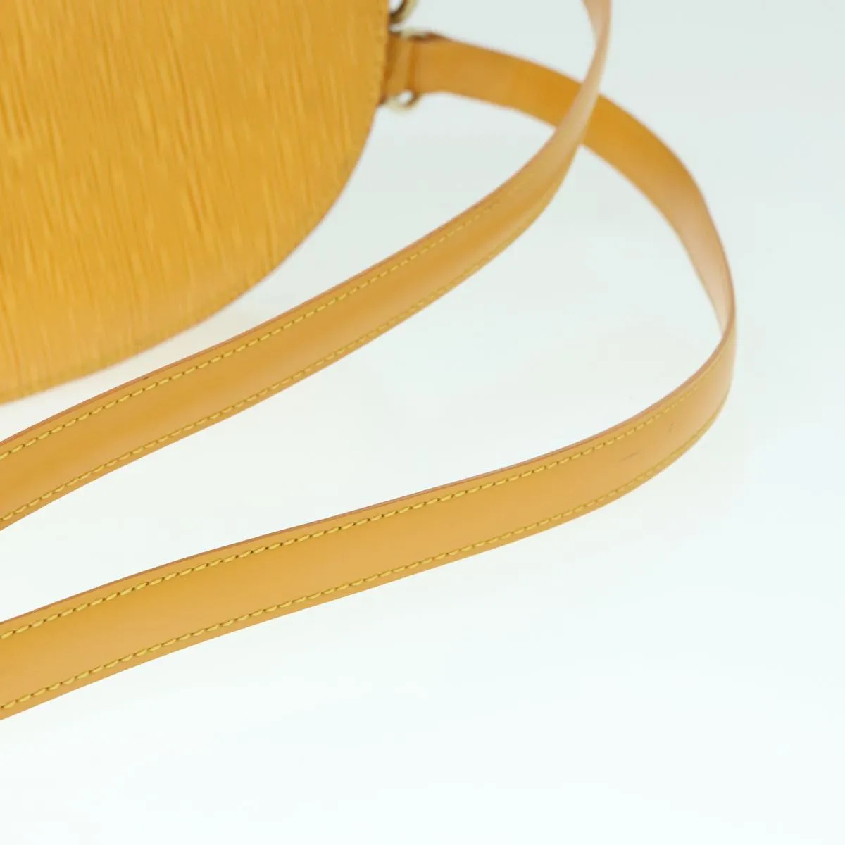 Louis Vuitton Mabillon Yellow Leather Backpack Bag