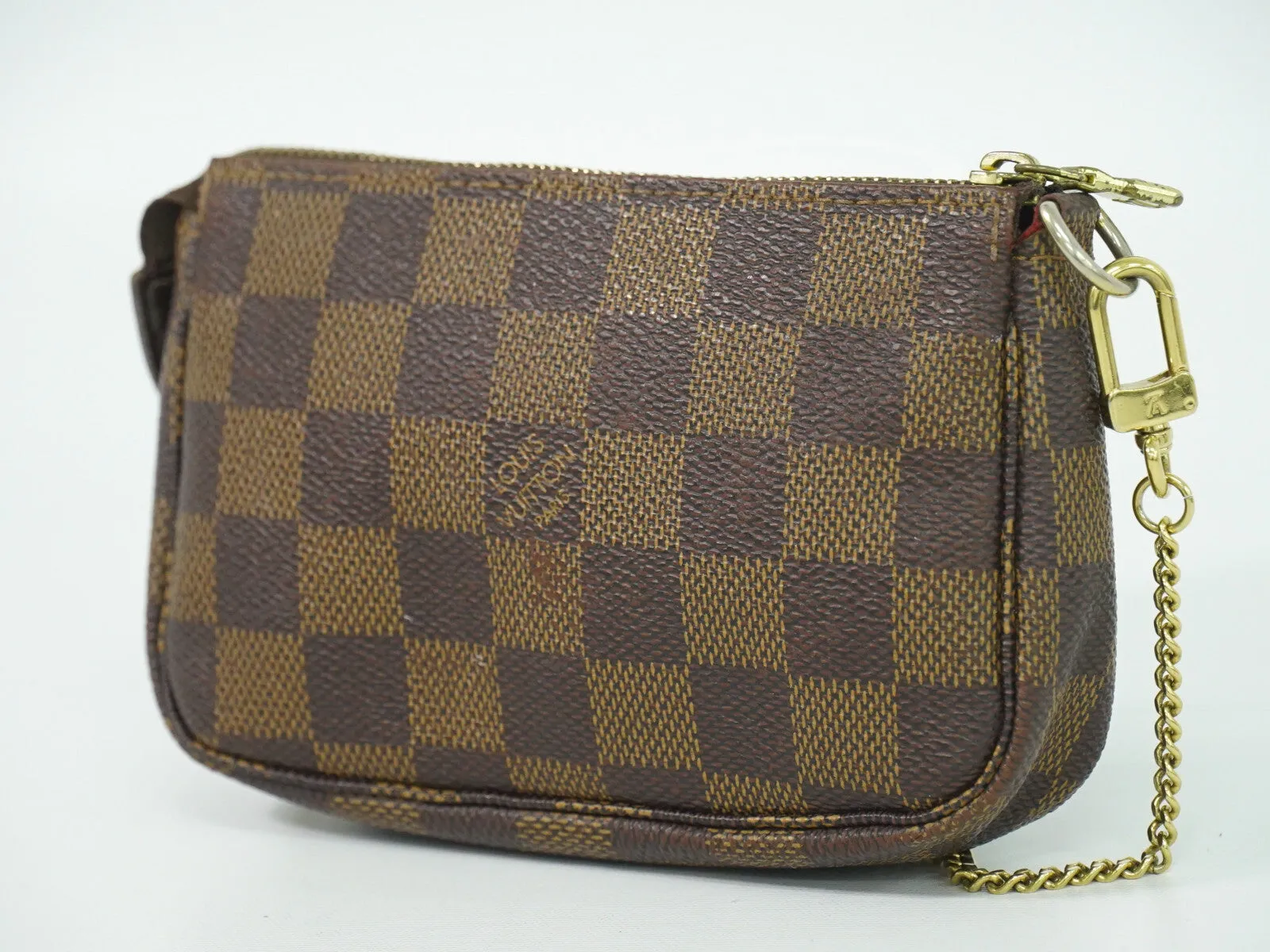 Louis Vuitton Mini Pochette Accessoires Canvas Wallet (Pre-Owned)