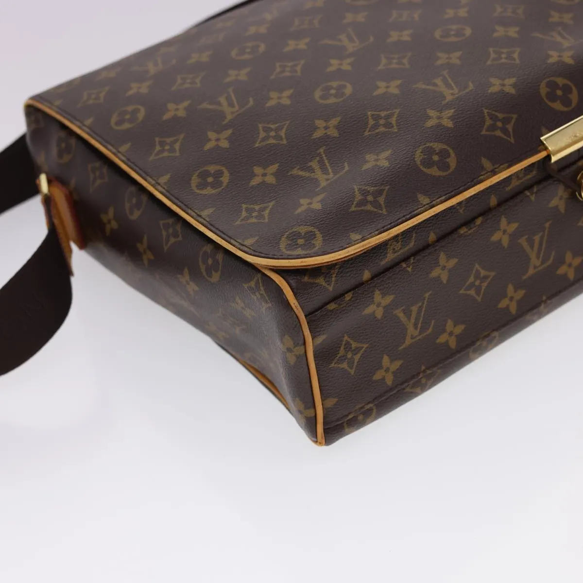 LOUIS VUITTON Monogram Abbesses Shoulder Bag M45257 LV 40320