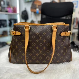 Louis Vuitton Monogram Batignolles Brown Shoulder Bag