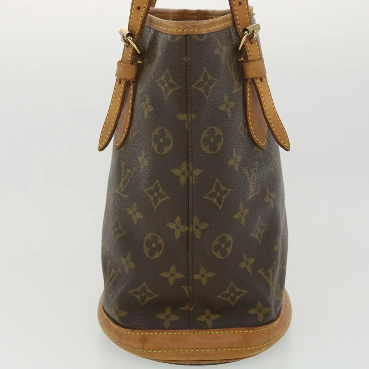 LOUIS VUITTON Monogram Bucket PM Shoulder Bag M42238 LV 38706