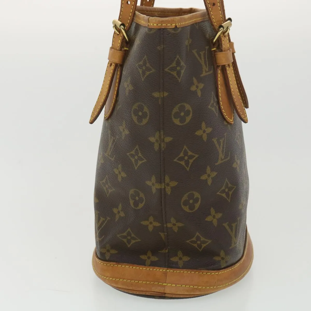LOUIS VUITTON Monogram Bucket PM Shoulder Bag M42238 LV 38706
