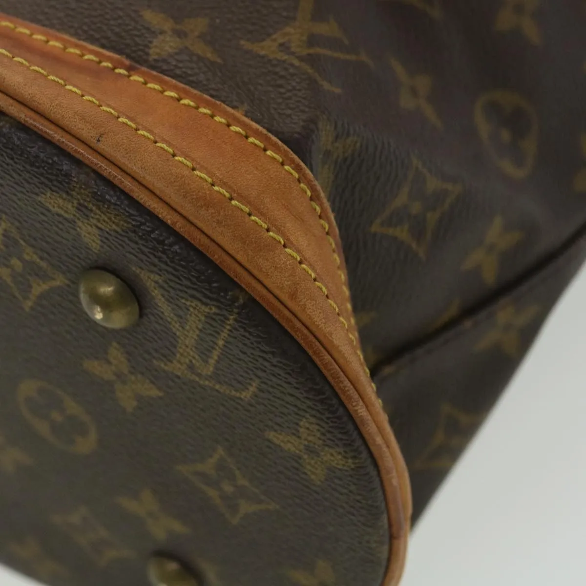 LOUIS VUITTON Monogram Bucket PM Shoulder Bag M42238 LV 38706
