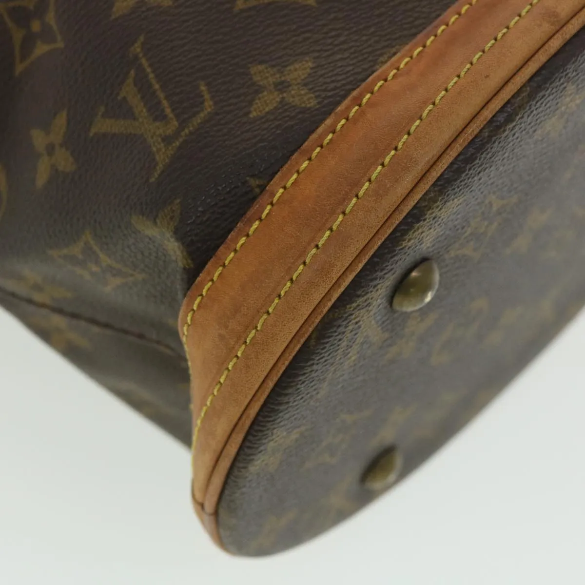 LOUIS VUITTON Monogram Bucket PM Shoulder Bag M42238 LV 38706