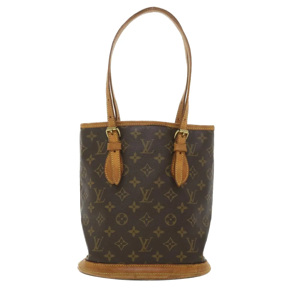 LOUIS VUITTON Monogram Bucket PM Shoulder Bag M42238 LV 38706