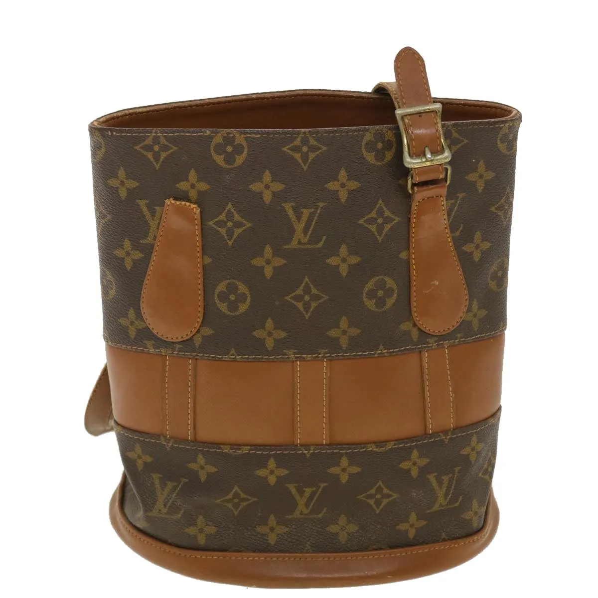 LOUIS VUITTON Monogram Bucket PM Shoulder Bag USA limited M42238 LV 39744