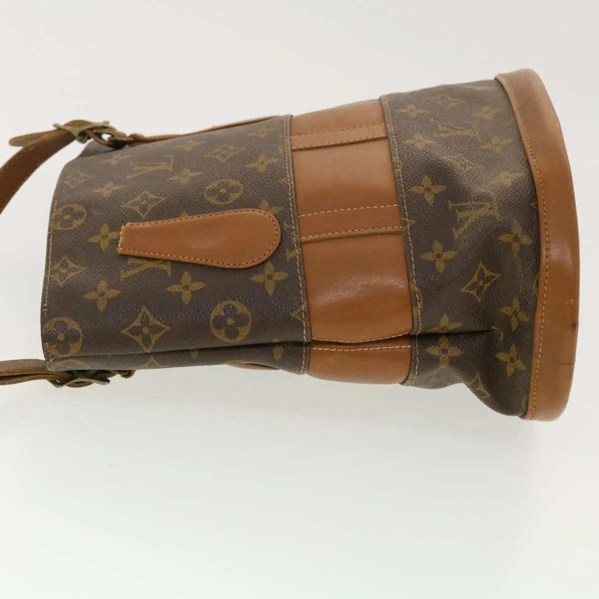 LOUIS VUITTON Monogram Bucket PM Shoulder Bag USA limited M42238 LV 39744