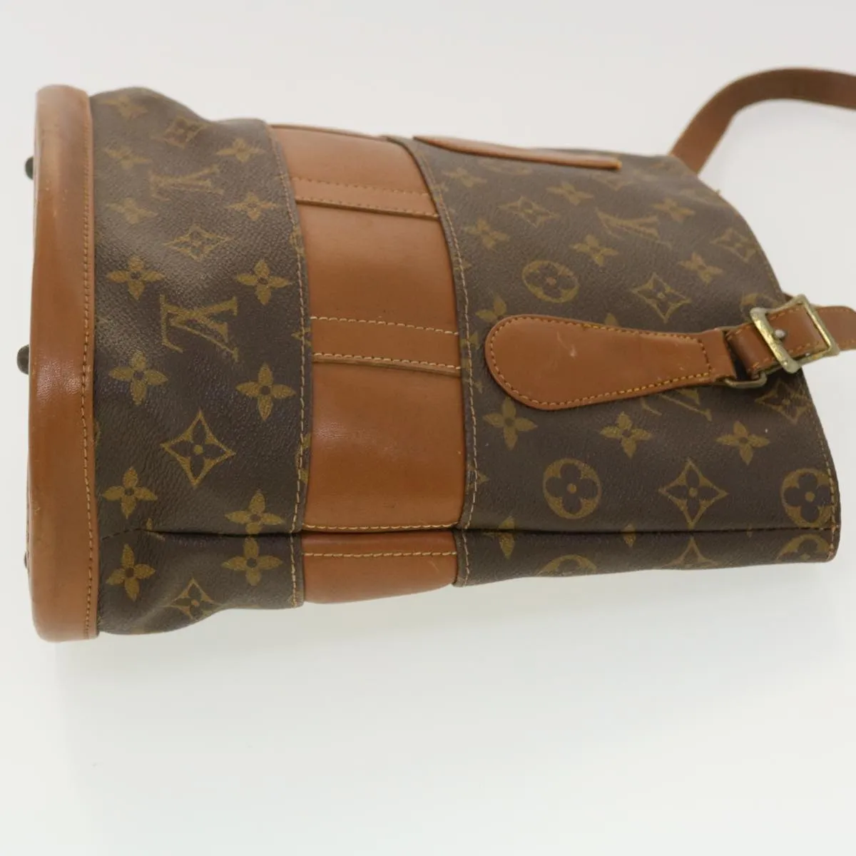 LOUIS VUITTON Monogram Bucket PM Shoulder Bag USA limited M42238 LV 39744
