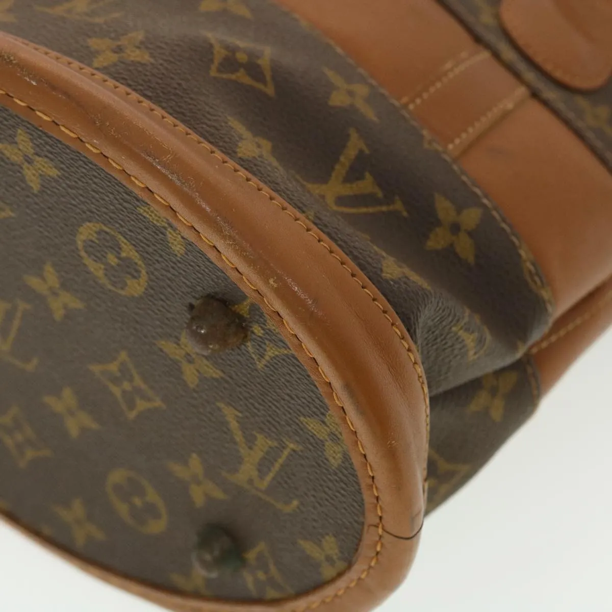 LOUIS VUITTON Monogram Bucket PM Shoulder Bag USA limited M42238 LV 39744