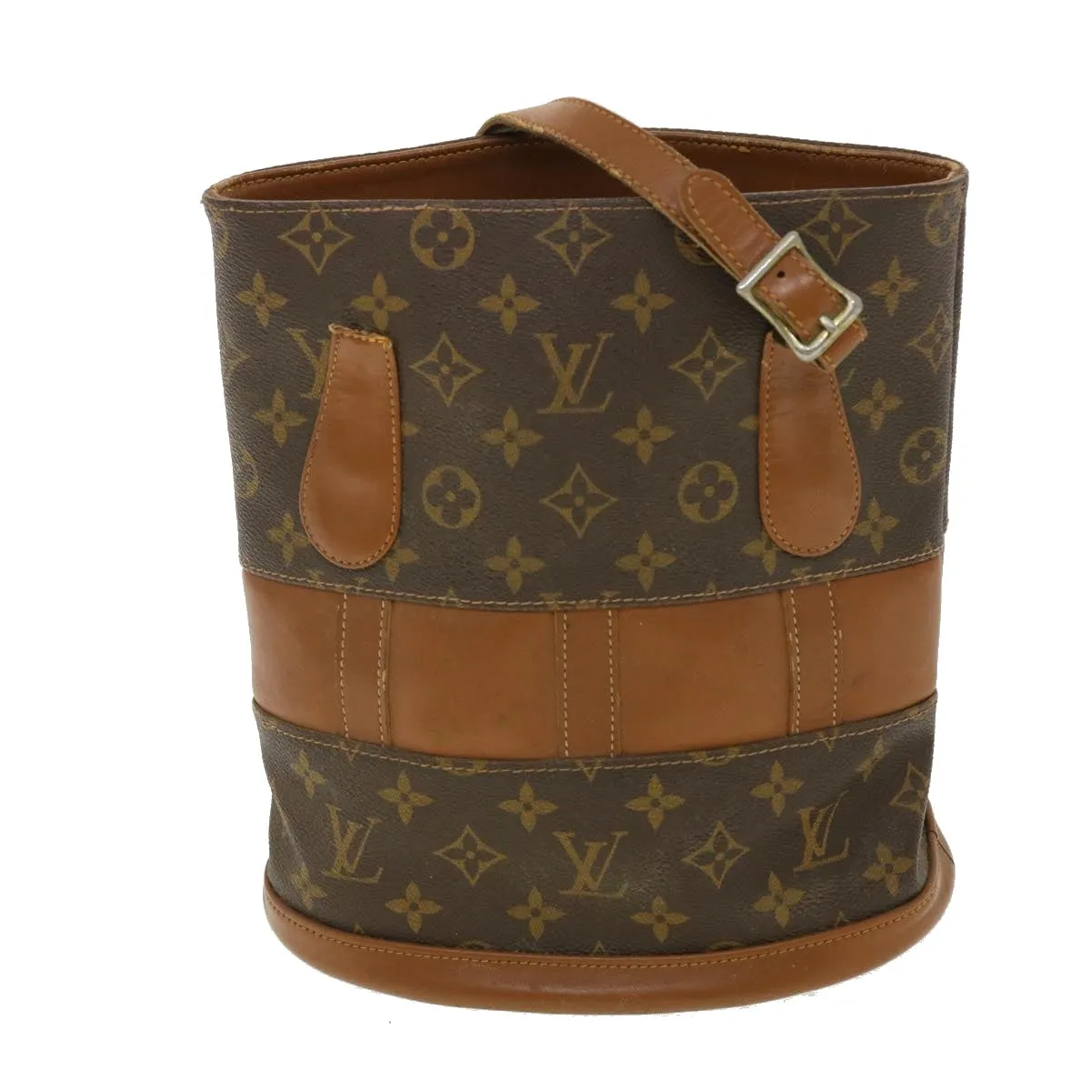 LOUIS VUITTON Monogram Bucket PM Shoulder Bag USA limited M42238 LV 39744