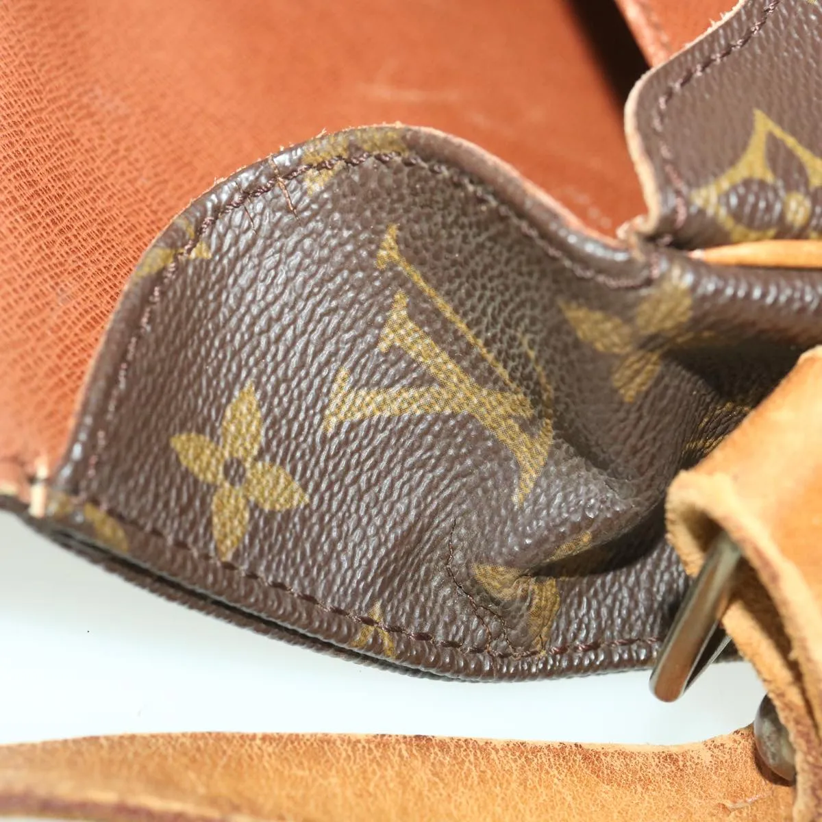 LOUIS VUITTON Monogram Cartouchiere GM Shoulder Bag M51252 LV ar9119