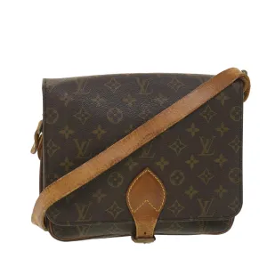 LOUIS VUITTON Monogram Cartouchiere GM Shoulder Bag M51252 LV ar9119