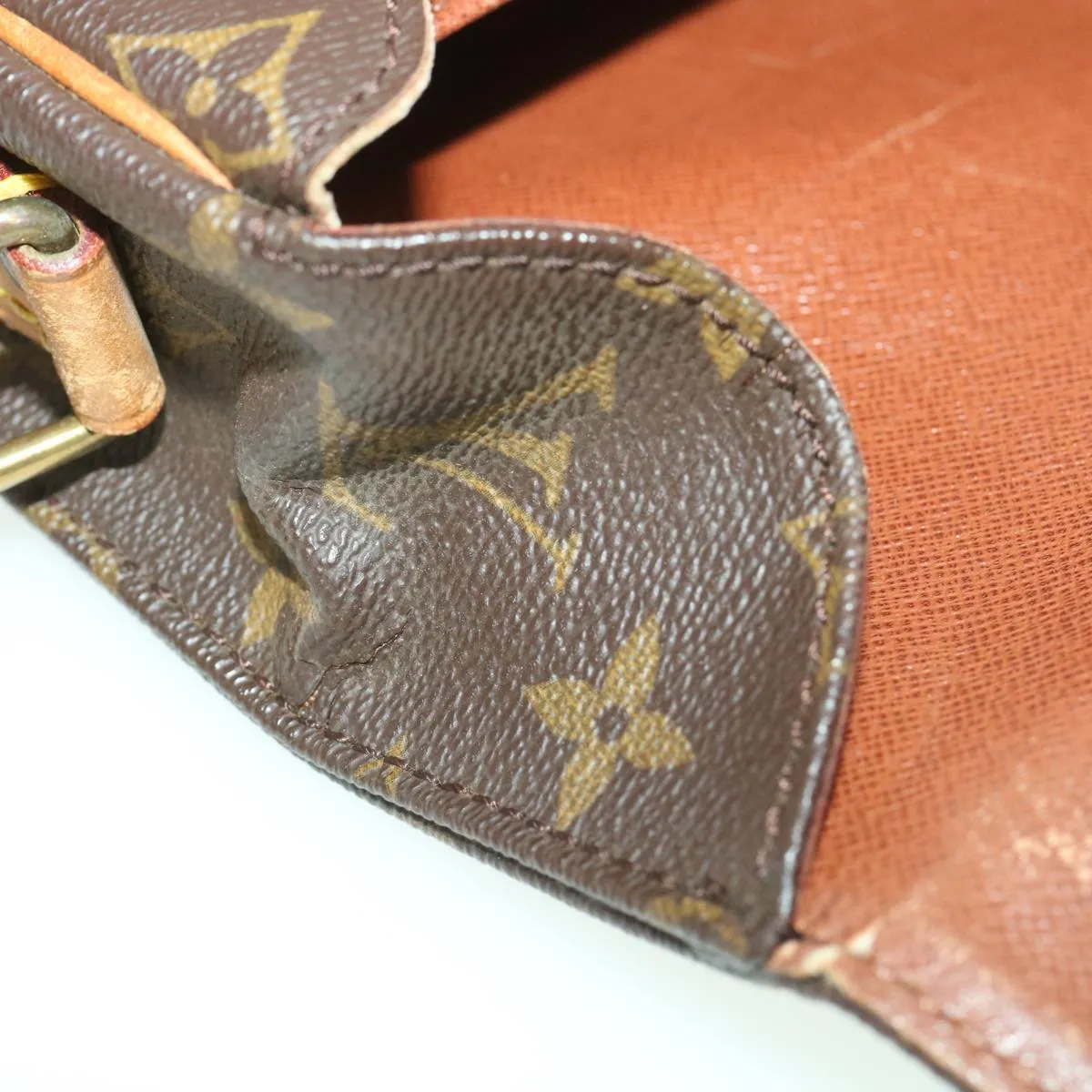 LOUIS VUITTON Monogram Cartouchiere GM Shoulder Bag M51252 LV ar9119