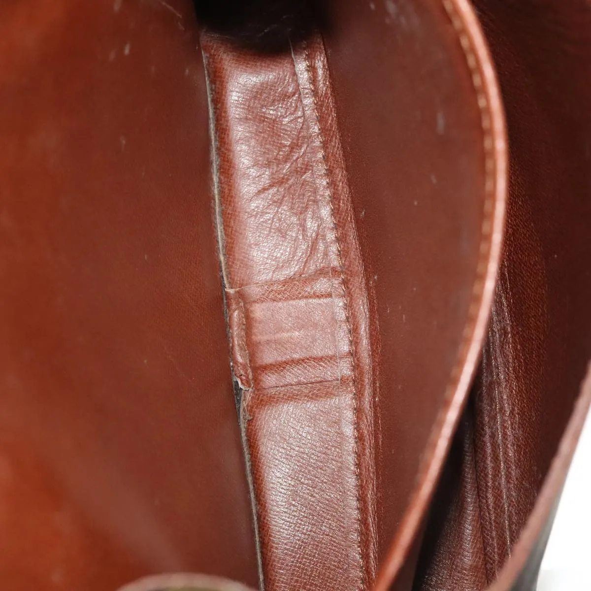 LOUIS VUITTON Monogram Cartouchiere MM Shoulder Bag M51253 LV 104823