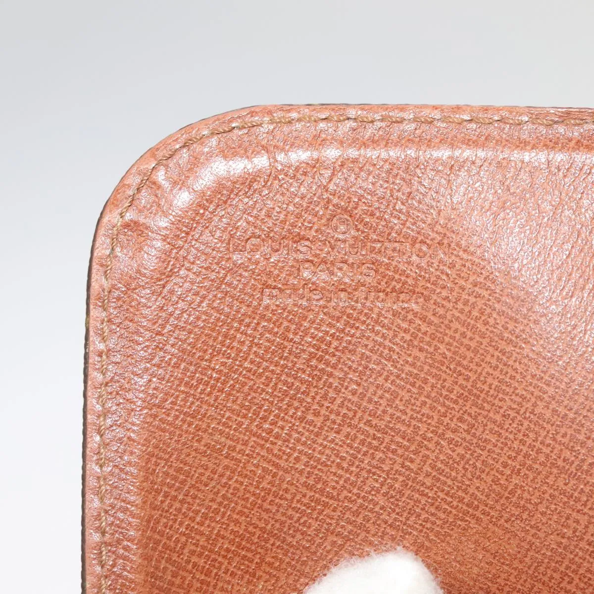 LOUIS VUITTON Monogram Cartouchiere MM Shoulder Bag M51253 LV 104823
