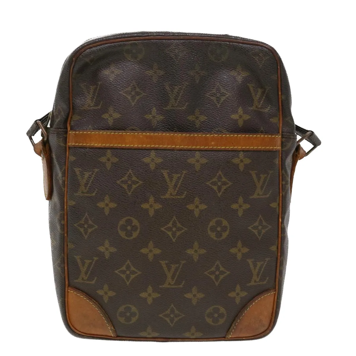 LOUIS VUITTON Monogram Danube MM Shoulder Bag M45264 LV rd4612
