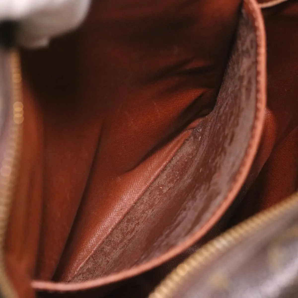 LOUIS VUITTON Monogram Danube MM Shoulder Bag M45264 LV rd4612