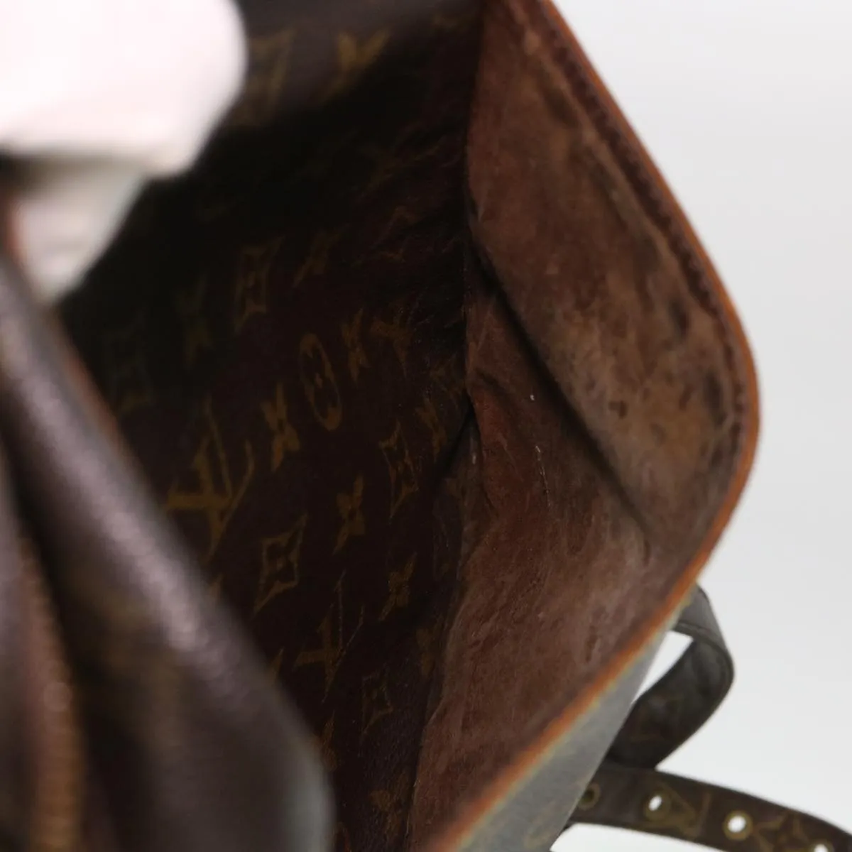 LOUIS VUITTON Monogram Danube MM Shoulder Bag M45264 LV rd4612