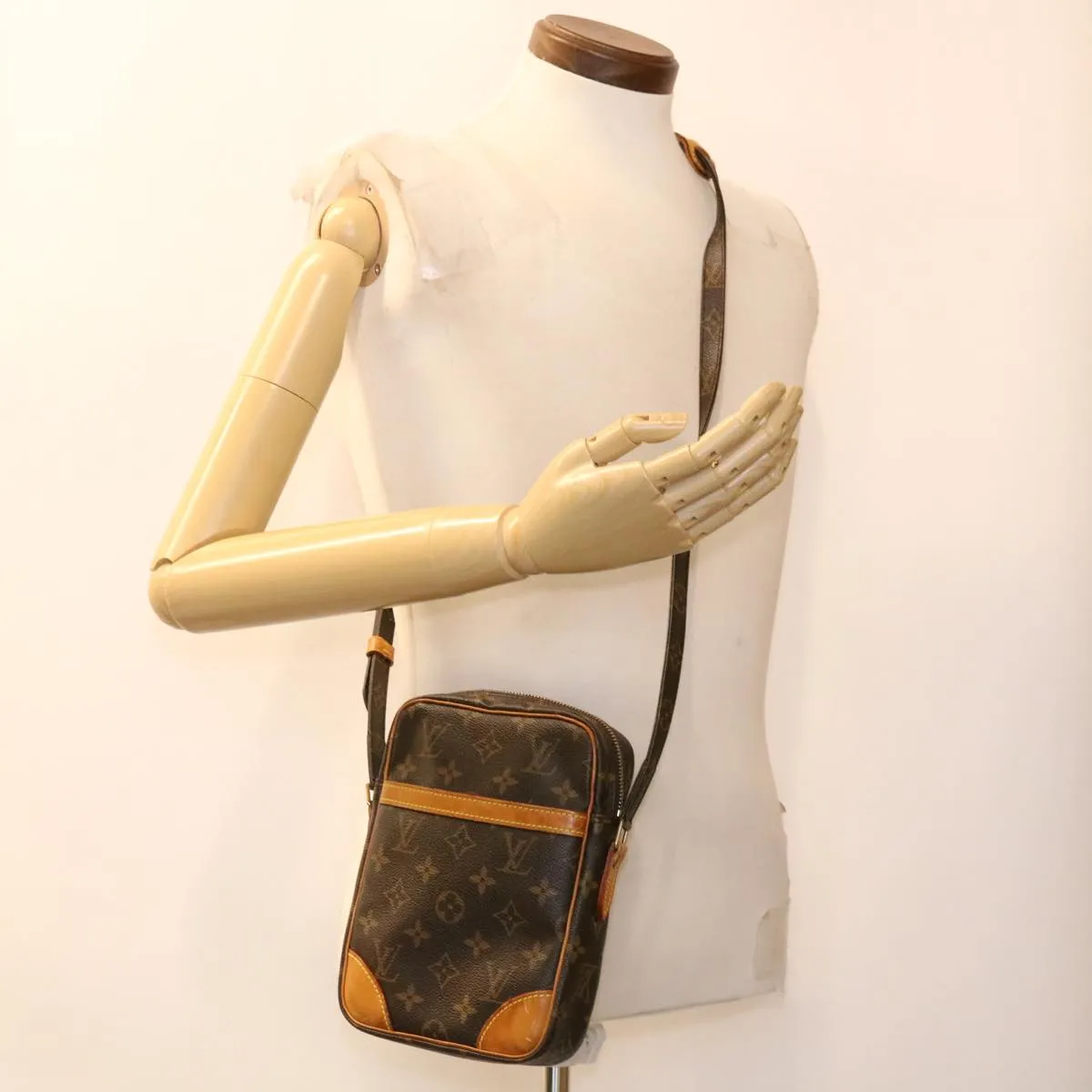 LOUIS VUITTON Monogram Danube Shoulder Bag M45266 LV 38323