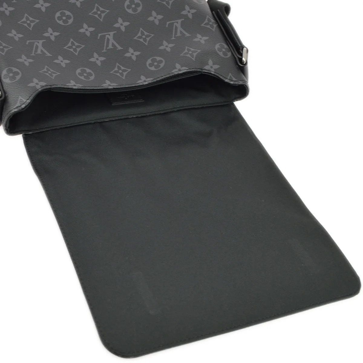 Louis Vuitton Monogram Eclipse District PM Shoulder Bag M44000