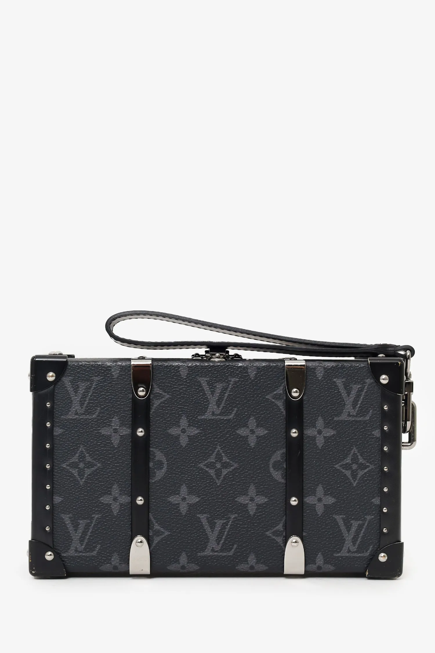 Louis Vuitton Monogram Eclipse Wallet Trunk with Wristlet