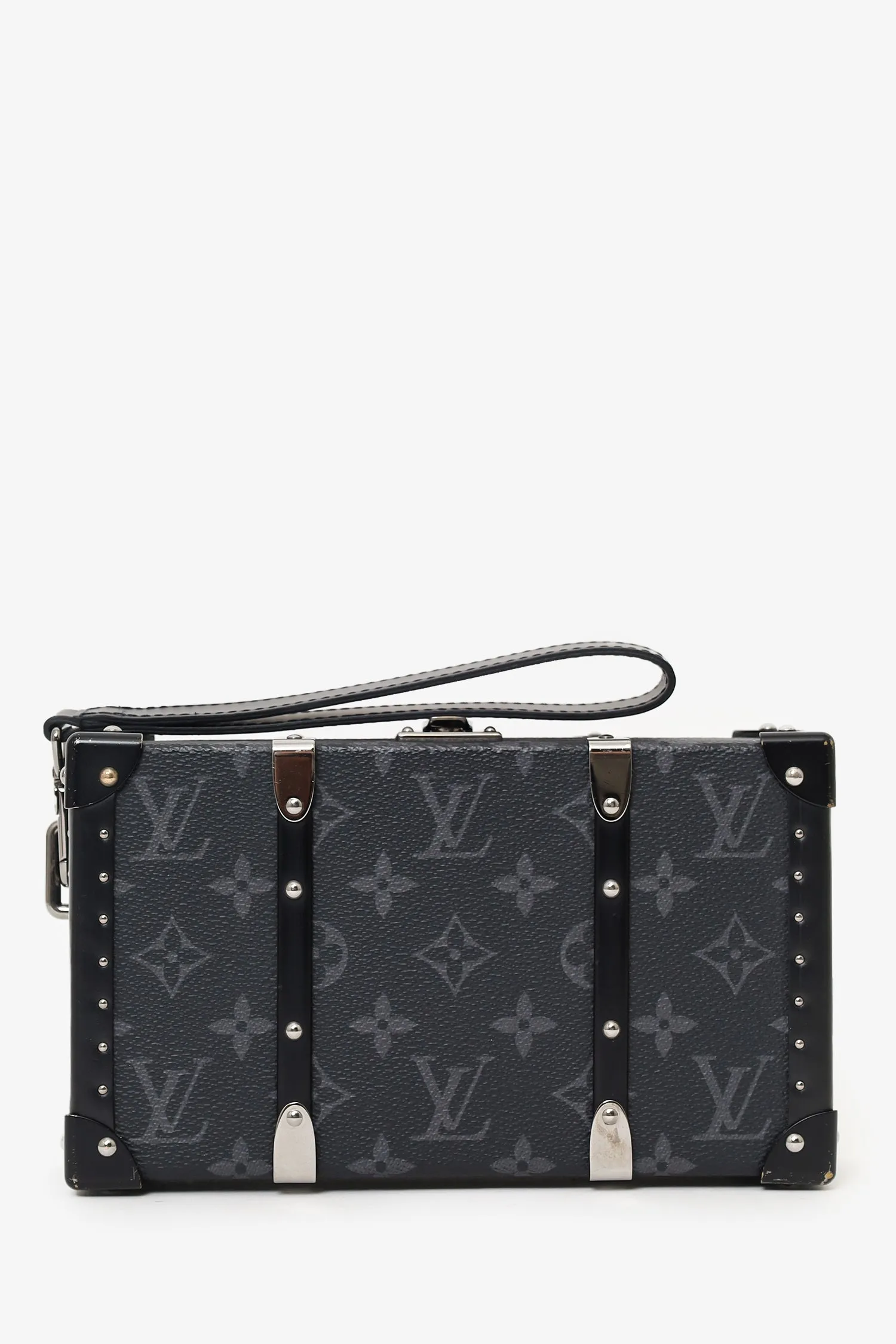 Louis Vuitton Monogram Eclipse Wallet Trunk with Wristlet