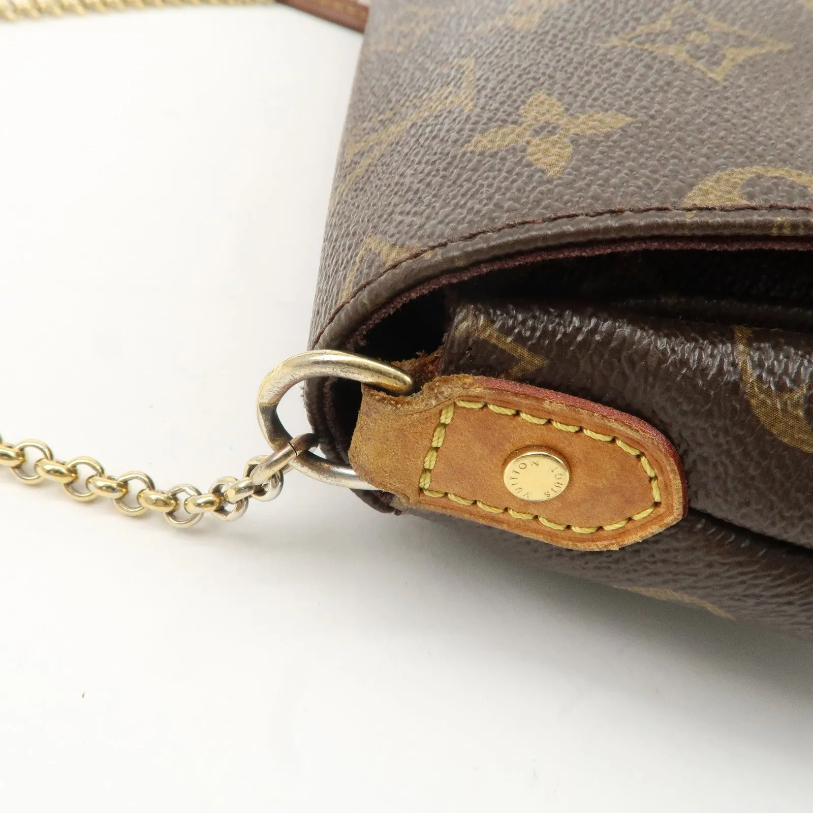 Louis Vuitton Monogram Favorite MM 2Way Shoulder Bag M40718