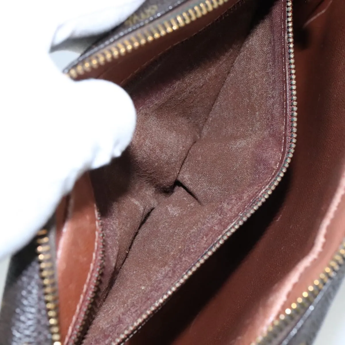 LOUIS VUITTON Monogram Jeune Fille MM Shoulder Bag M51226 LV 107085