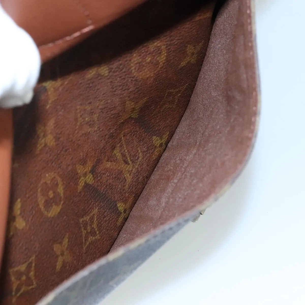 LOUIS VUITTON Monogram Jeune Fille MM Shoulder Bag M51226 LV 107085