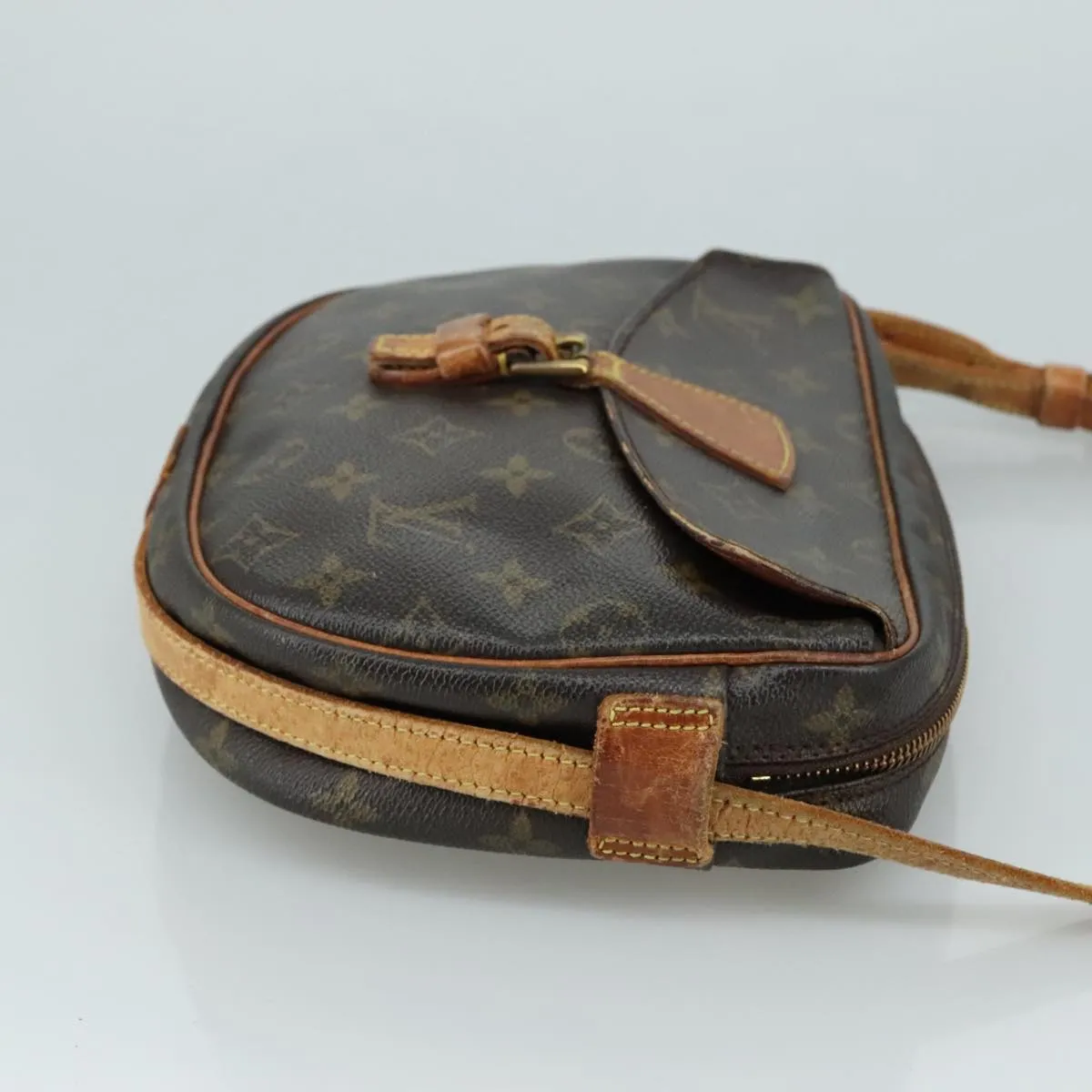 LOUIS VUITTON Monogram Jeune Fille MM Shoulder Bag M51226 LV 107085