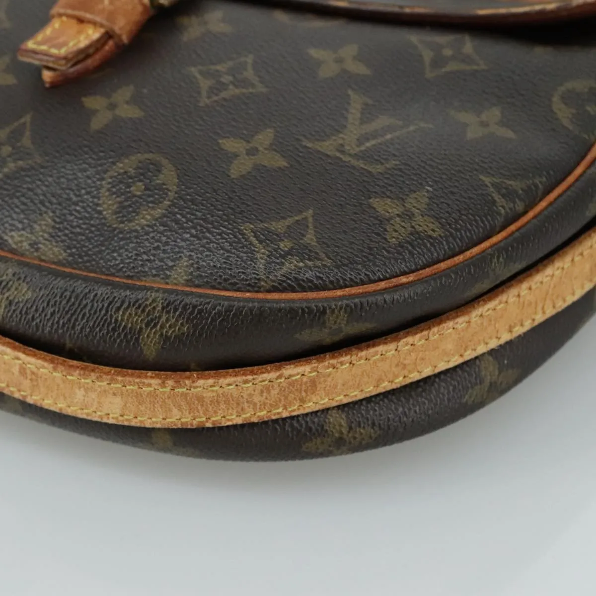 LOUIS VUITTON Monogram Jeune Fille MM Shoulder Bag M51226 LV 107085